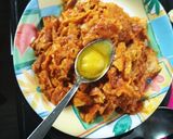 A picture of step 5 of Spicy watery khakhra.