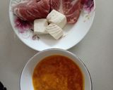 Hình bước làm 2 của món Bún Riêu Giả Cua