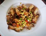 รูปขั้นตอนการทำที่ 2 ของ หมูกรอบคั่วพริกเกลือ
