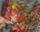 A picture of step 4 of Yellow peas curry or Manipuri style Mangal Ooti.