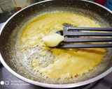 A picture of step 2 of Aval (flattened rice)burfi.