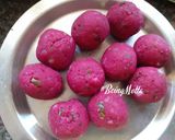 A picture of step 3 of Airfried Beetroot Pops.