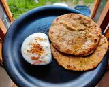 A picture of step 3 of Gobhi ka paratha.