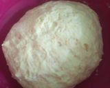 Foto langkah ke 4 dari resep Roti Sobek dengan Resep Adonan Dasar Roti Tanpa Ulen dengan Margarin Tanpa Telur.