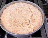 A picture of step 12 of Apple Cake with Streusel Topping.