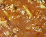Pas rețetă Conopida alla bolognese cu pasta mixta 3 fotografie