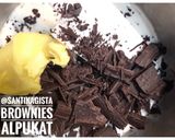 Foto langkah ke 13 dari resep Brownies Alpukat.