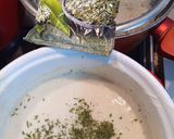 Fokhagyma krémleves medvehagymával NAGYPÈNTEKI LEVES recept fázis 6 fotója