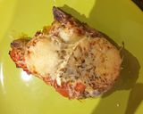 Une image de l'étape 5 de Côtes de porc tomate fromage.