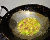 A picture of step 1 of Hariyali Aloo.