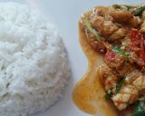 Foto langkah ke 9 dari resep Cumi Saos Padang.