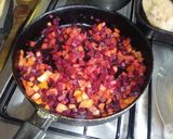 Foto del paso 1 de la receta: Pechuga de pollo rellena de verduras