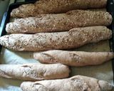 Gluténmentes hot-dog barna rizsliszt és lenmagliszt házasságából recept fázis 4 fotója
