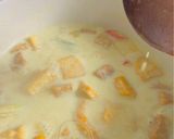 Gambar langkah 6 resipi Masak Lemak Labu Tempe dan Tauhu.