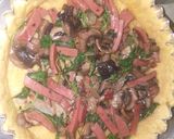 Foto langkah ke 7 dari resep Quiche Lorraine (savory pie) ala perancis.