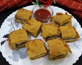 A picture of step 6 of Lunch Box (Bread Pakoda).