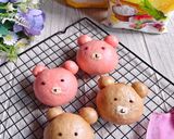 Foto langkah ke 12 dari resep Bakpao Karakter Bear (No Mixer).