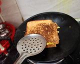 A picture of step 4 of Leftover Kaddu (pumpkin) Tandoori Mayonnaise Sandwich.