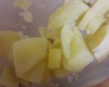 A picture of step 2 of Black Chana Chaat.