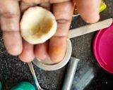 A picture of step 5 of Double meetha(dryfruits stuffed gulabjamun stuffed rasgulla).