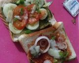 A picture of step 2 of Cheese Sandwich.