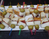 Foto del paso 7 de la receta: Banderillas jamón con melón y margarina