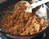 A picture of step 6 of Chettinad Scrambled Egg masala.
