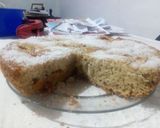 Foto del paso 8 de la receta: Torta escondida de duraznos 🍑