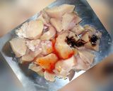 A picture of step 1 of Imli chicken.