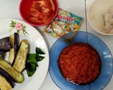 Foto langkah ke 1 dari resep Terong Sambal Udang.