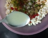 A picture of step 4 of Jain Popcorn Bhel.