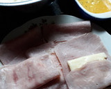 Foto del paso 1 de la receta: Milanesas de jamón y queso al horno