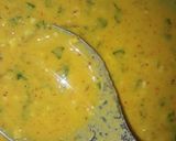 A picture of step 4 of Besan ka chilla.