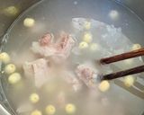 Hình bước làm 1 của món Cháo sườn hạt sen nấm 🍲
