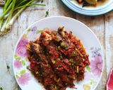 Foto langkah ke 4 dari resep Belanak masak merah.