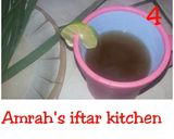 A picture of step 4 of Lemon grass tea.