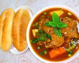 Hình bước làm 1 của món Bò sốt vang hay còn gọi là bò kho😋