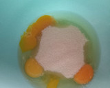 Foto del paso 1 de la receta: Bizcochuelo marmolado 🎂🍰
