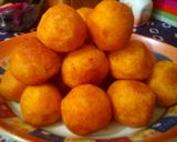 Foto langkah ke 3 dari resep Timus isi keju.