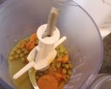 Une image de l'étape 2 de Liégeois petits pois carottes menthe.