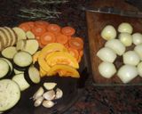 Foto del paso 1 de la receta: Pollo a la olla con vegetales