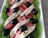 Foto del paso 3 de la receta: Ensalada de espinacas, tomate y boquerones en vinagre