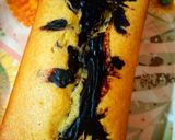 A picture of step 13 of Ombre cake(without oven).
