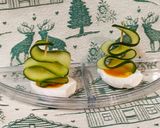 Tannenbaum - Eier Rezeptschritt 2 Foto
