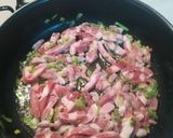 Foto del passaggio 2 della ricetta Girasoli alla bieta con radicchio e speck