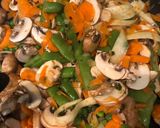 Foto del paso 1 de la receta Pato 🦆 con verduras salteadas con soja