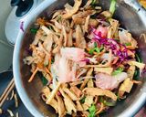 Hình bước làm 5 của món Gỏi bưởi rau củ (chay)