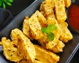Foto langkah ke 4 dari resep Potato Wedges.