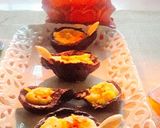 A picture of step 5 of Oreo Diyas with Lemon Curd.