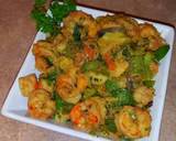 Mike's Spicy Garlic Shrimp & Scallop Asian Stir Fry Over.Rice recipe step 16 photo